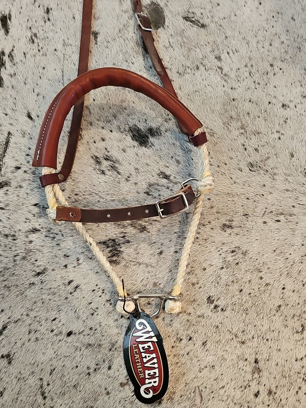 Brown Rope Noseband